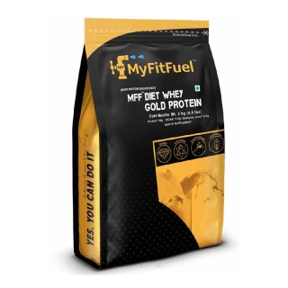 MyFitFuel MFF Diet Whey Gold Protein, 4.4 lb Café Mocha