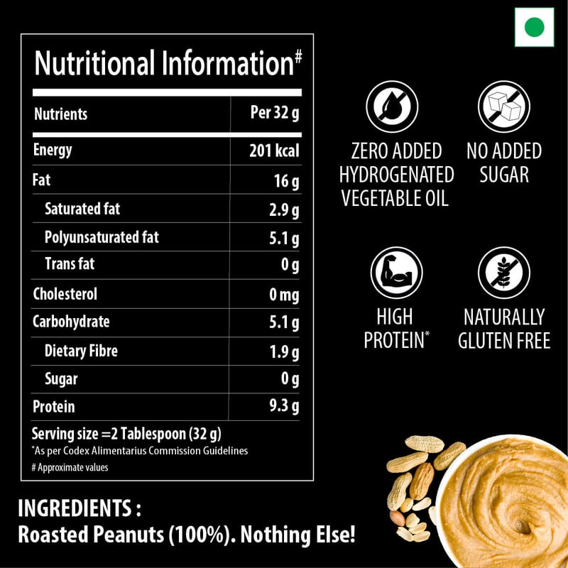 Nutrition label 1