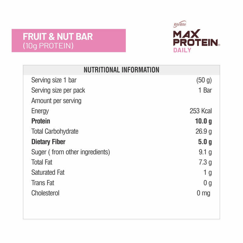 Nutrition label 1