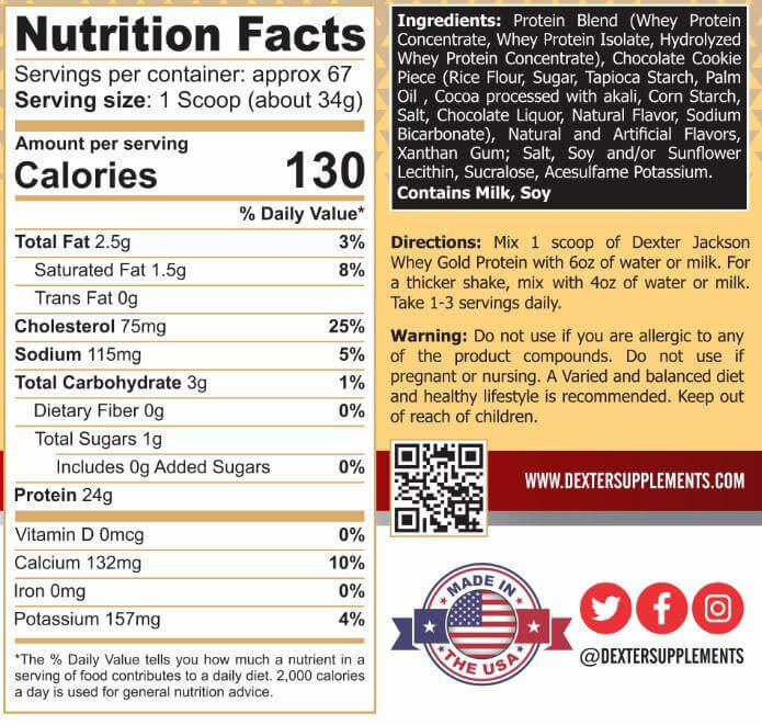 Nutrition label 1
