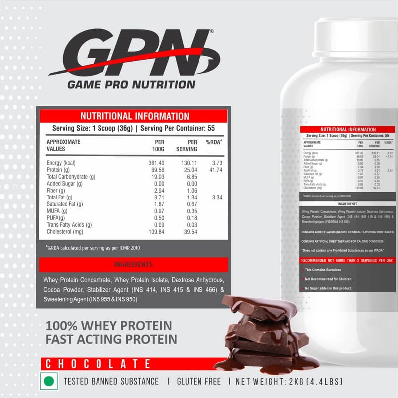Nutrition label 1