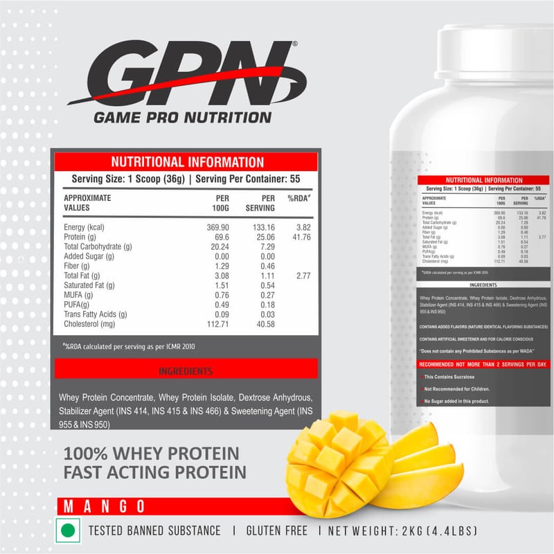 Nutrition label 1