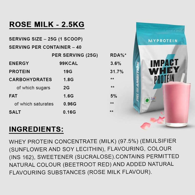 Nutrition label 1