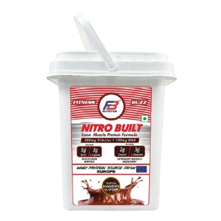 FB Nutrition Fitness Buzz Nitro Built, 4.4 lb Dutch Chocolate