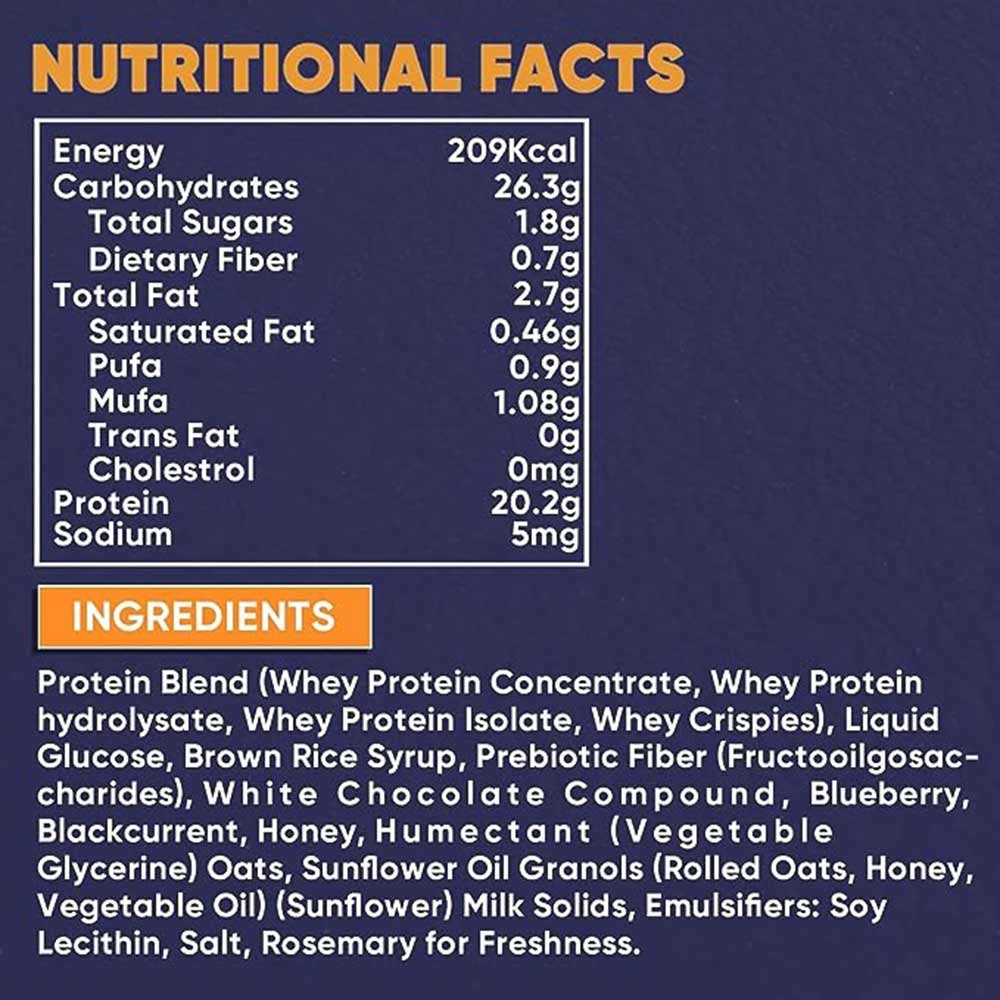 Nutrition label 1