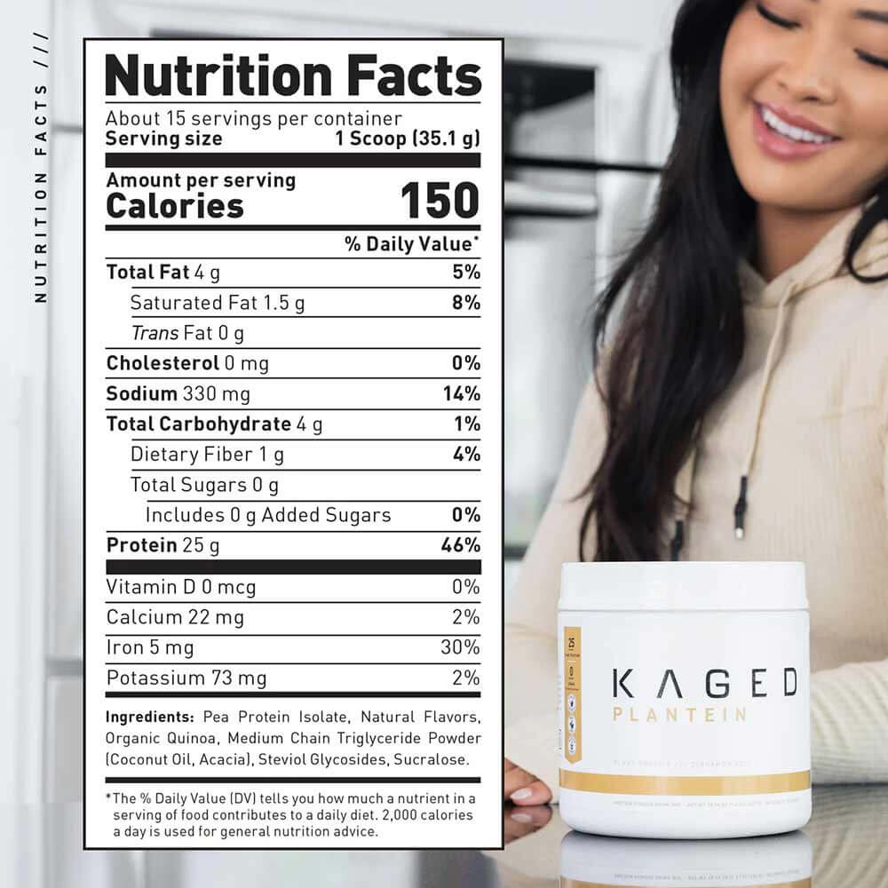 Nutrition label 1