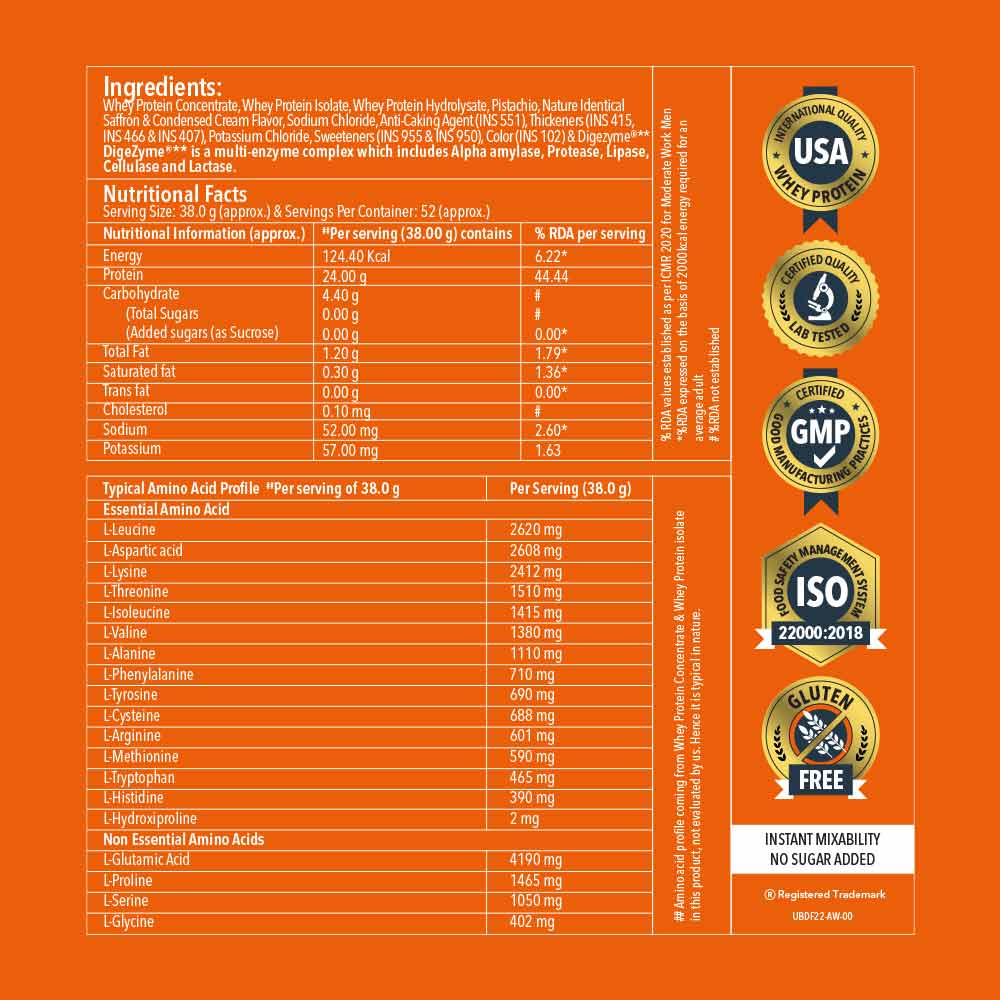 Nutrition label 1
