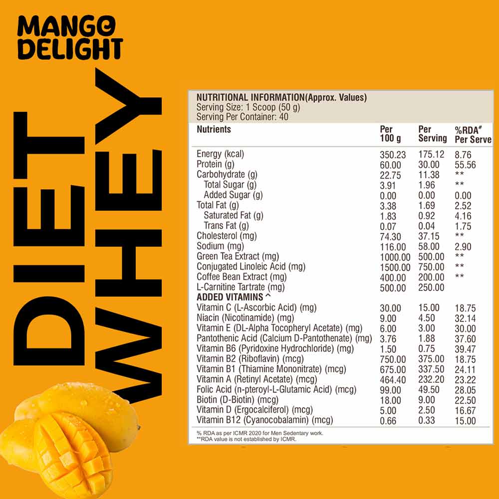 Nutrition label 1