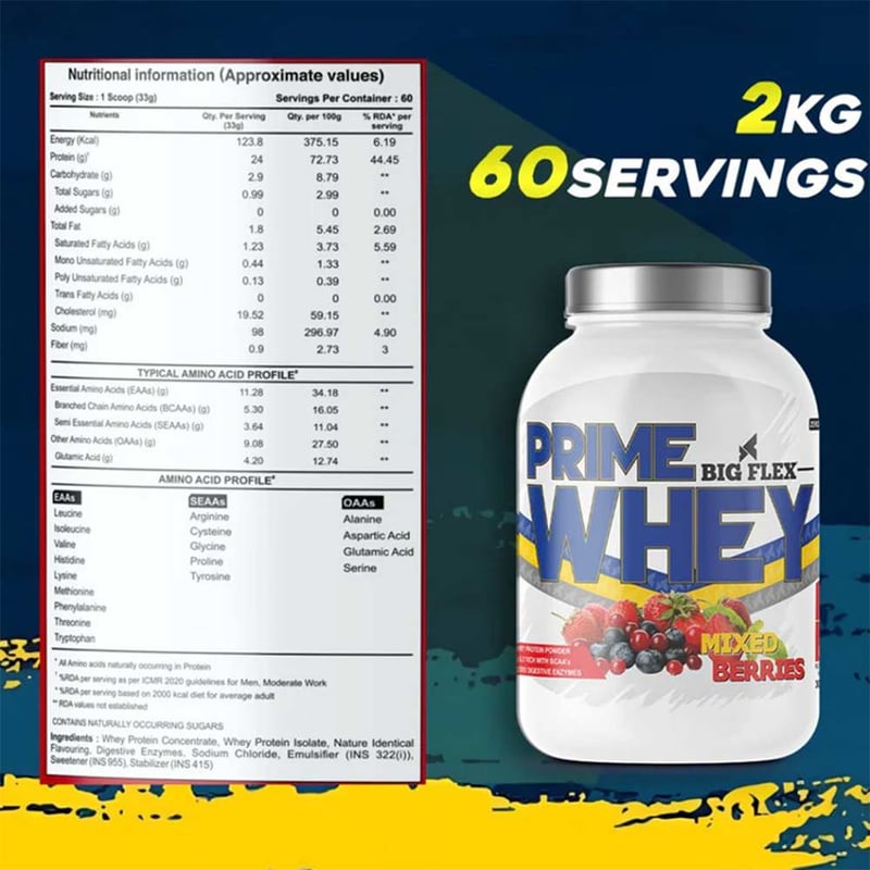 Nutrition label 1