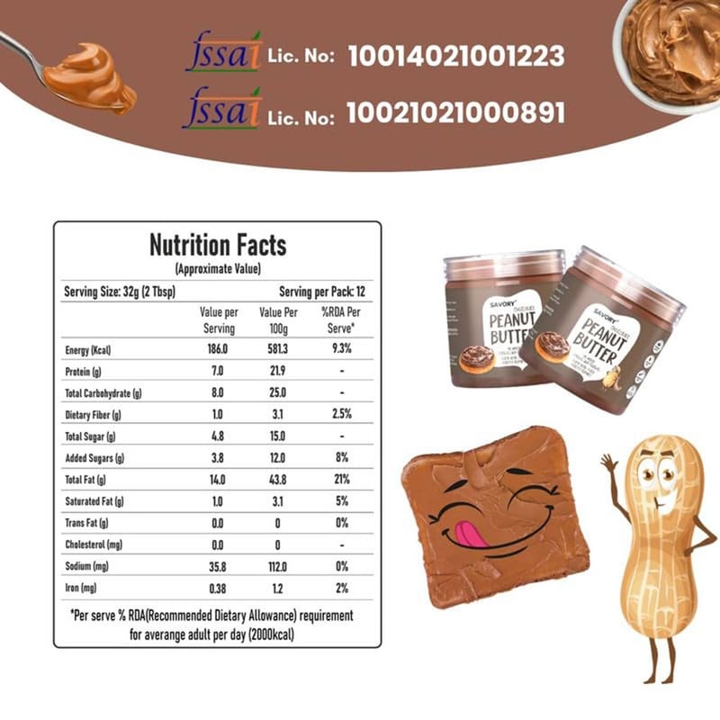 Nutrition label 1