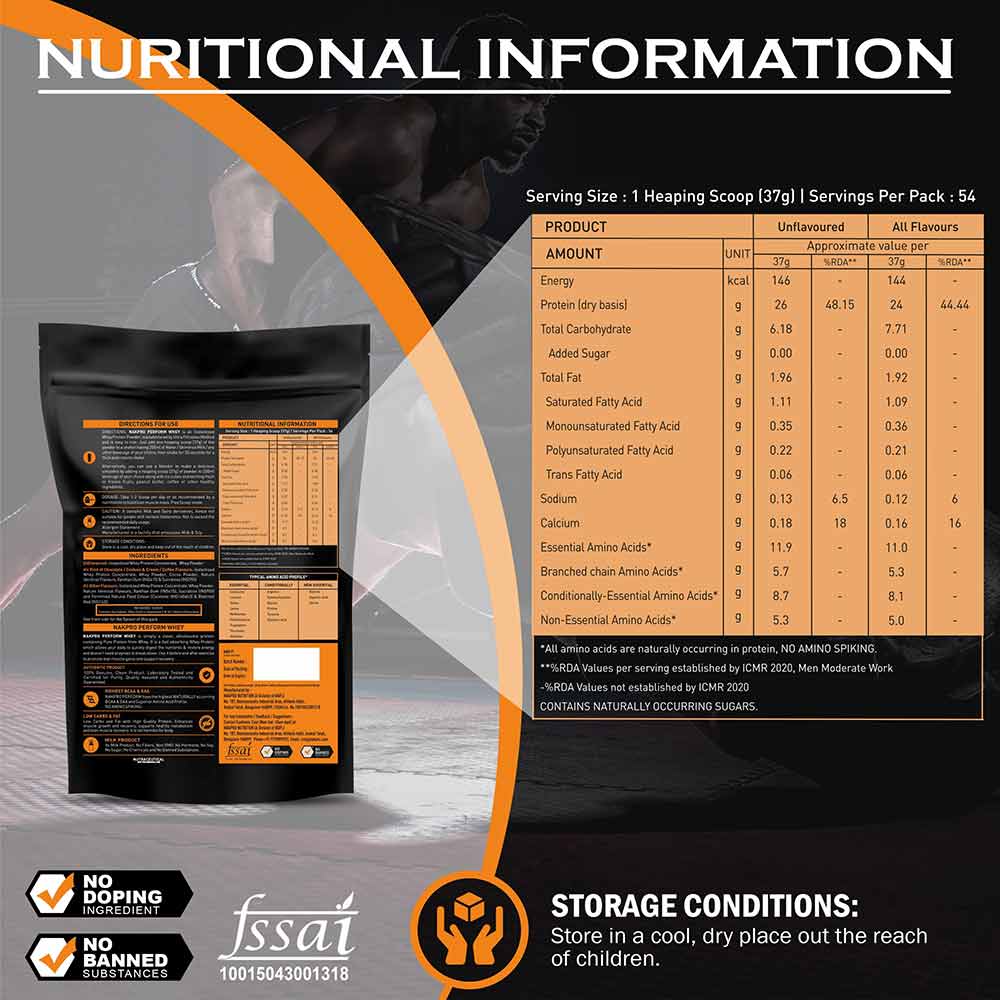 Nutrition label 1