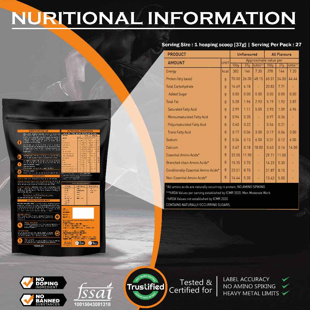 Nutrition label 1