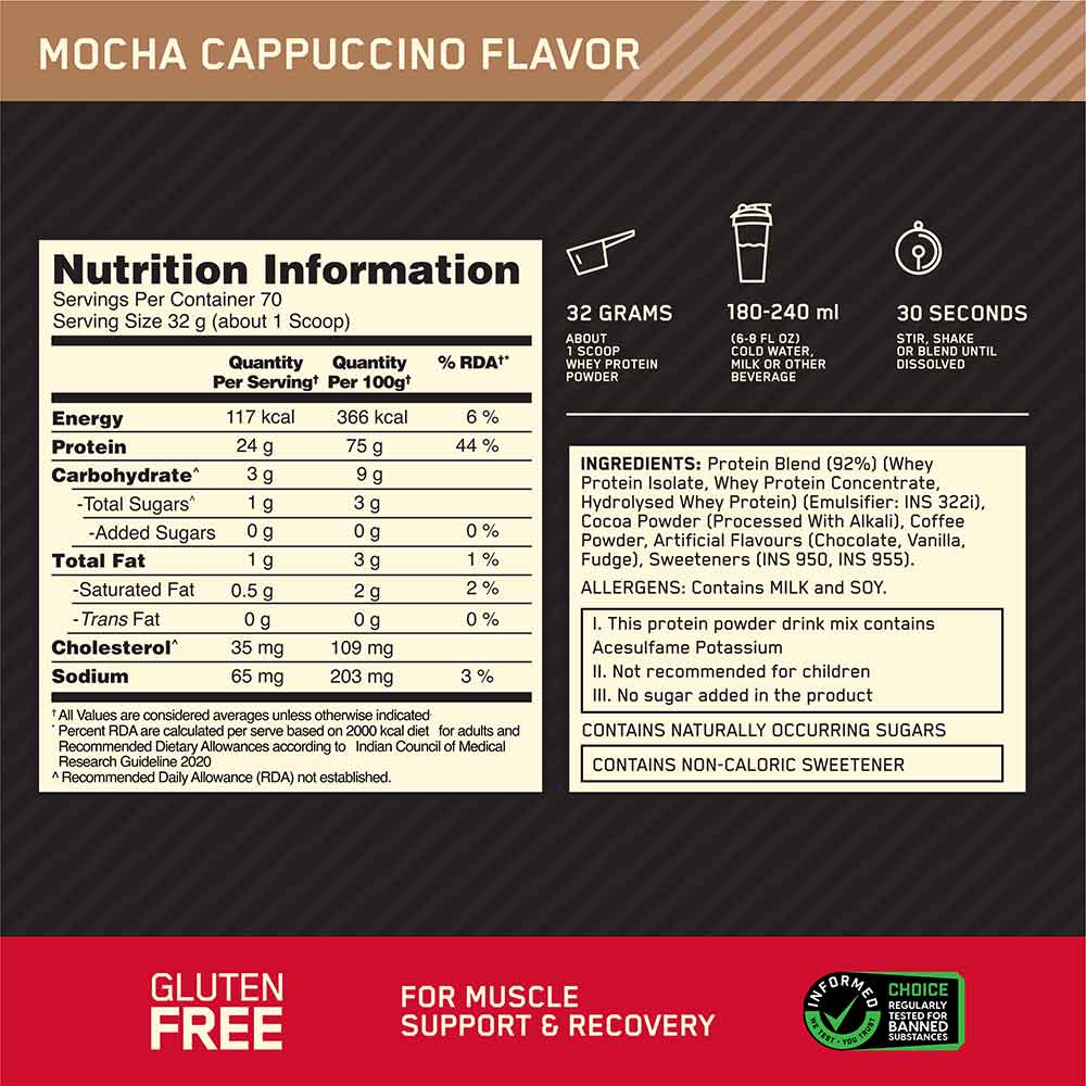 Nutrition label 1