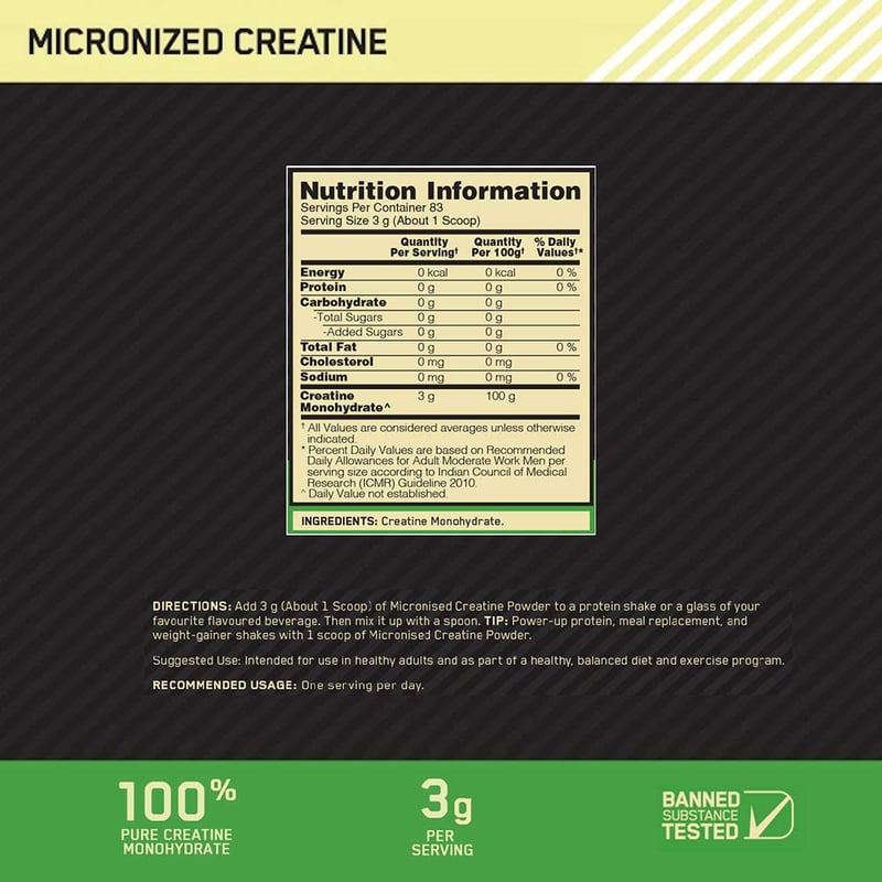 Nutrition label 1
