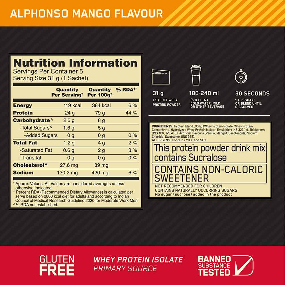 Nutrition label 1