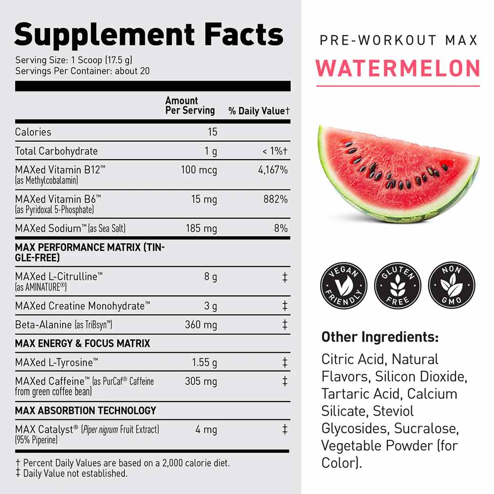 Nutrition label 1