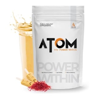 AS-IT-IS Nutrition ATOM Nitro Whey with Creatine, 2.2 lb Kesar Kulfi