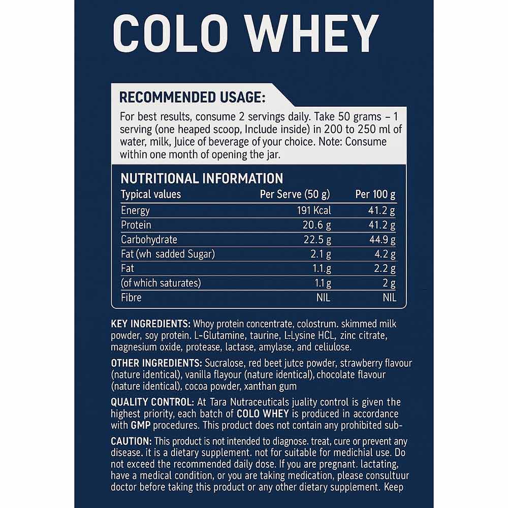 Nutrition label 1