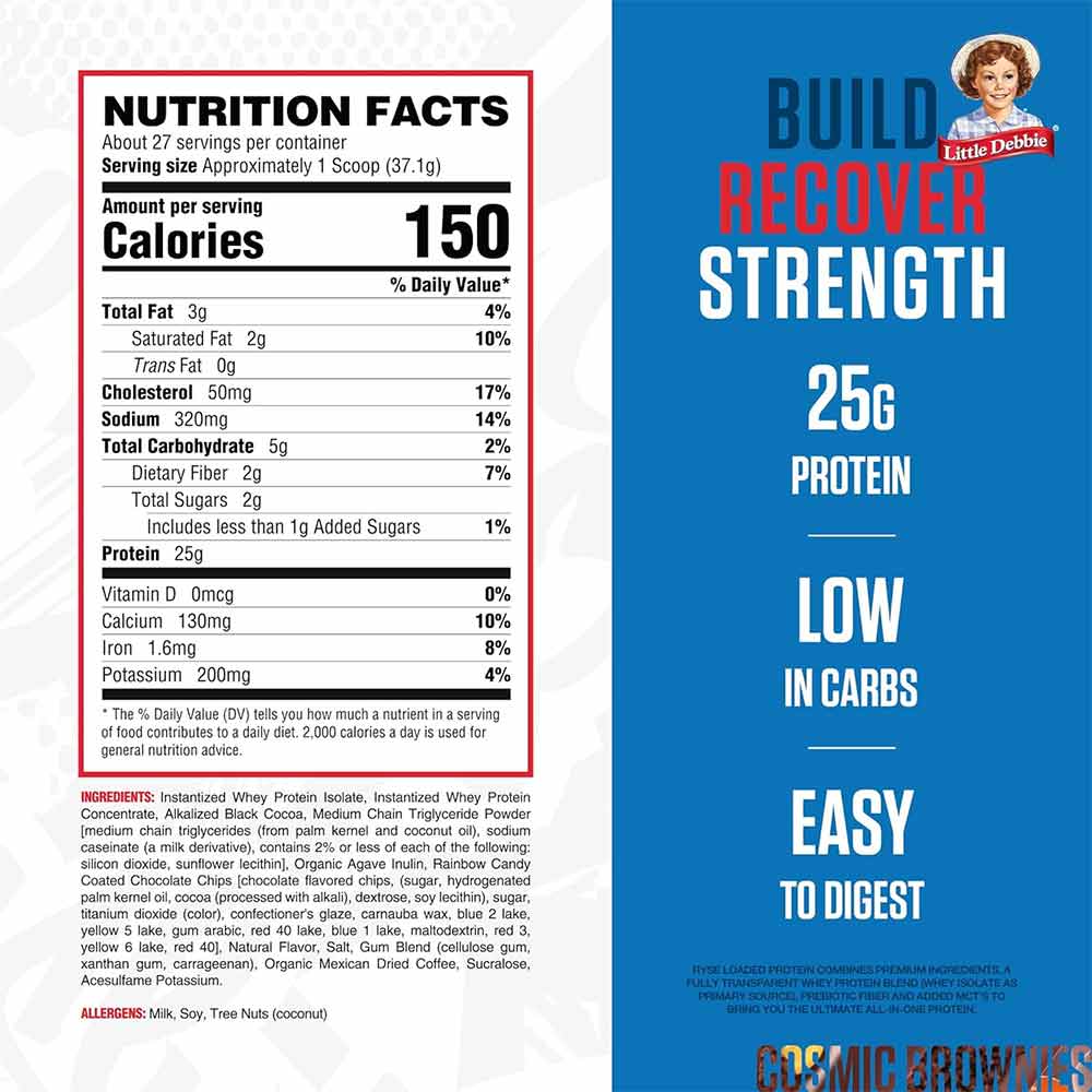 Nutrition label 1