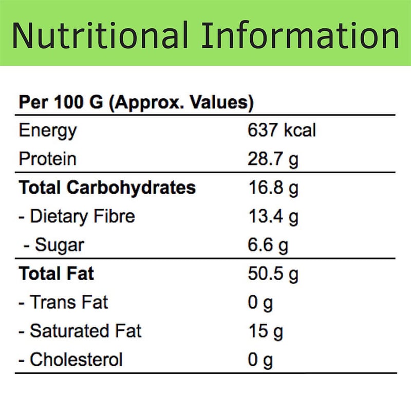 Nutrition label 1