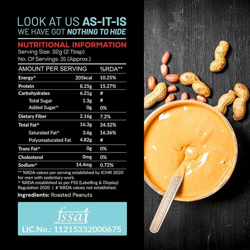 Nutrition label 1