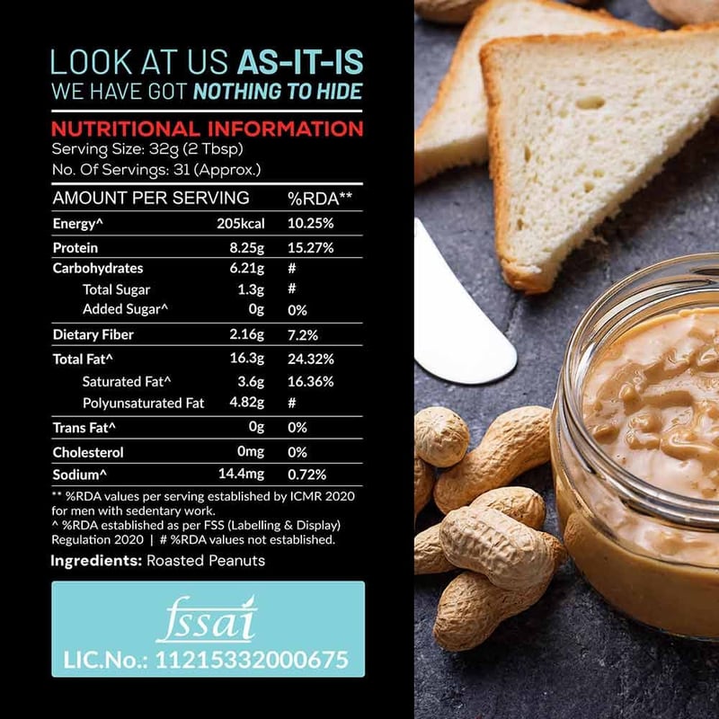 Nutrition label 1