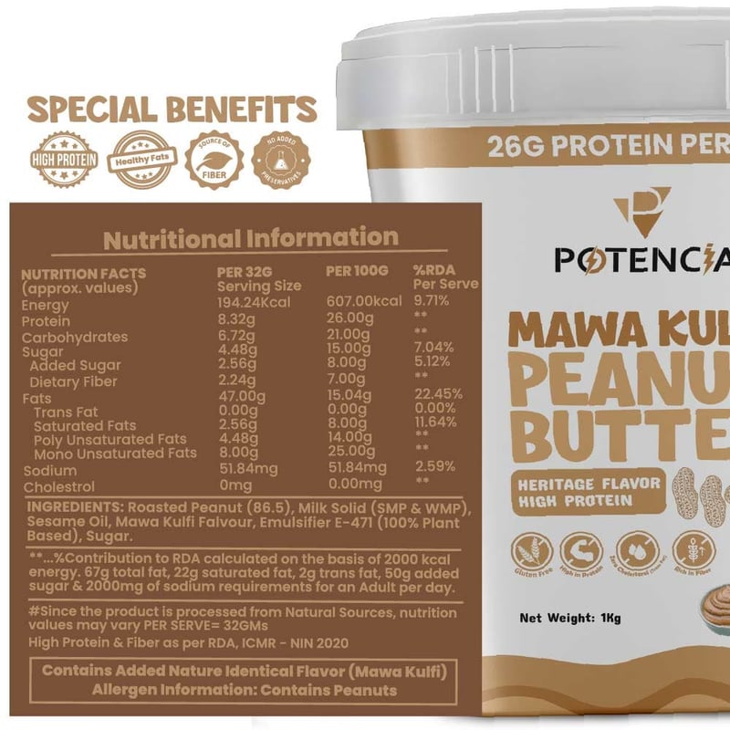 Nutrition label 1