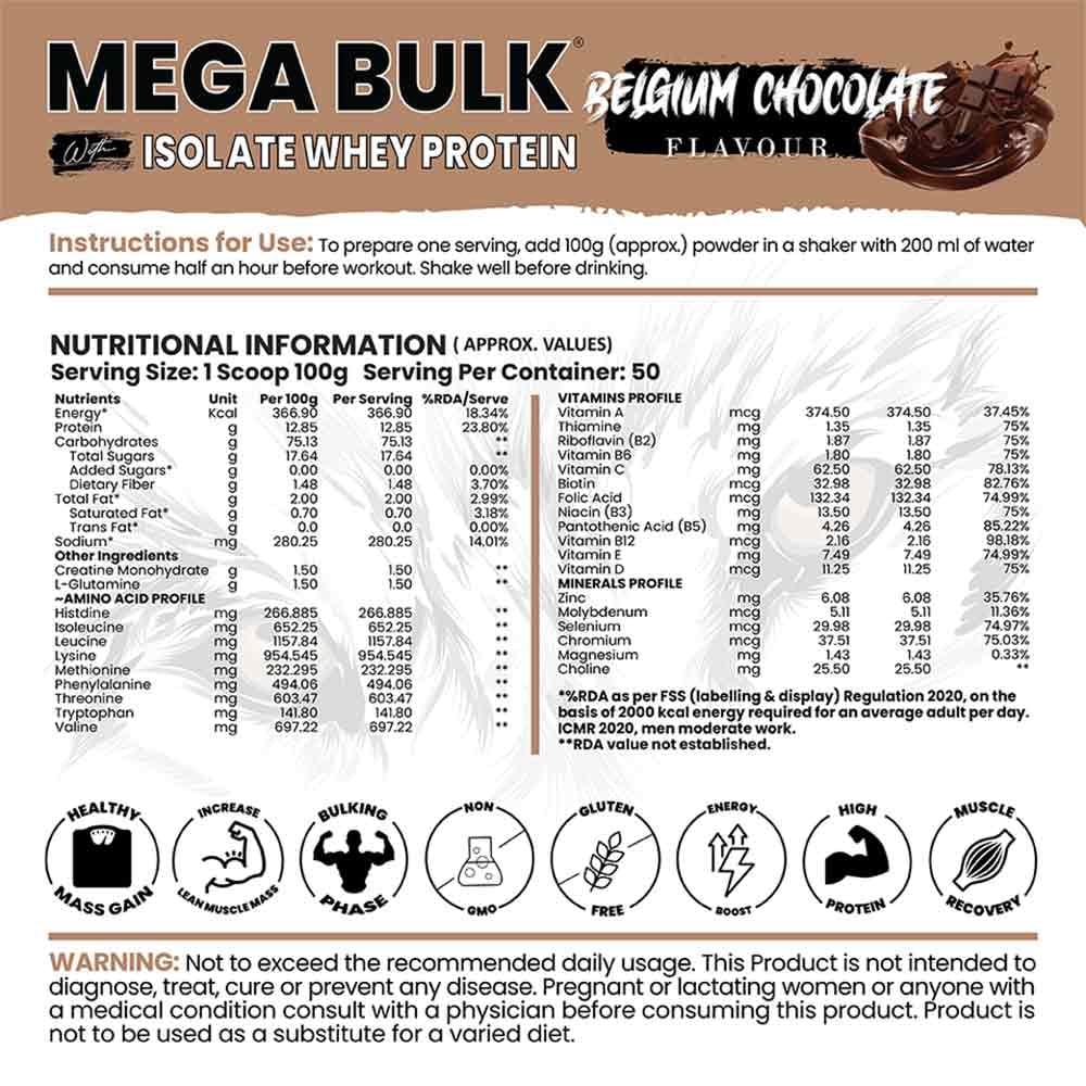 Nutrition label 1