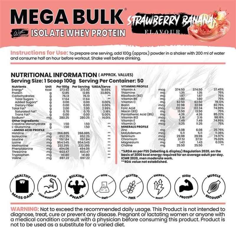 Nutrition label 1