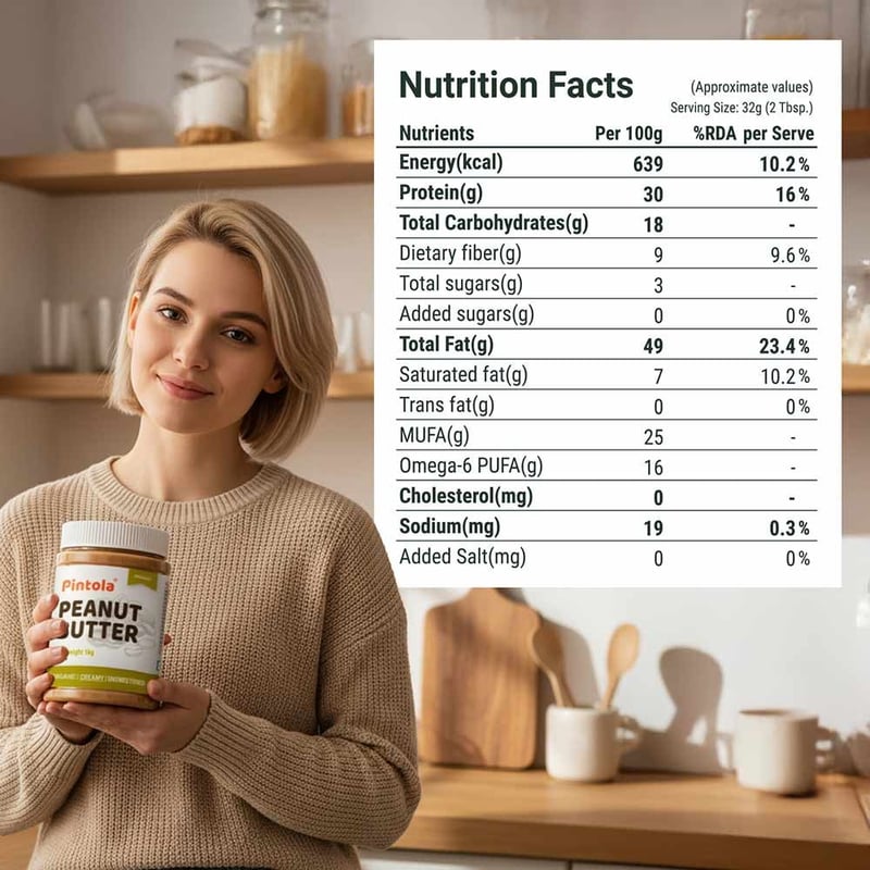 Nutrition label 1